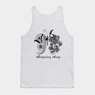 Butterfly Flower Lovers Best Gift For Womens and Grandmothers Tank Top